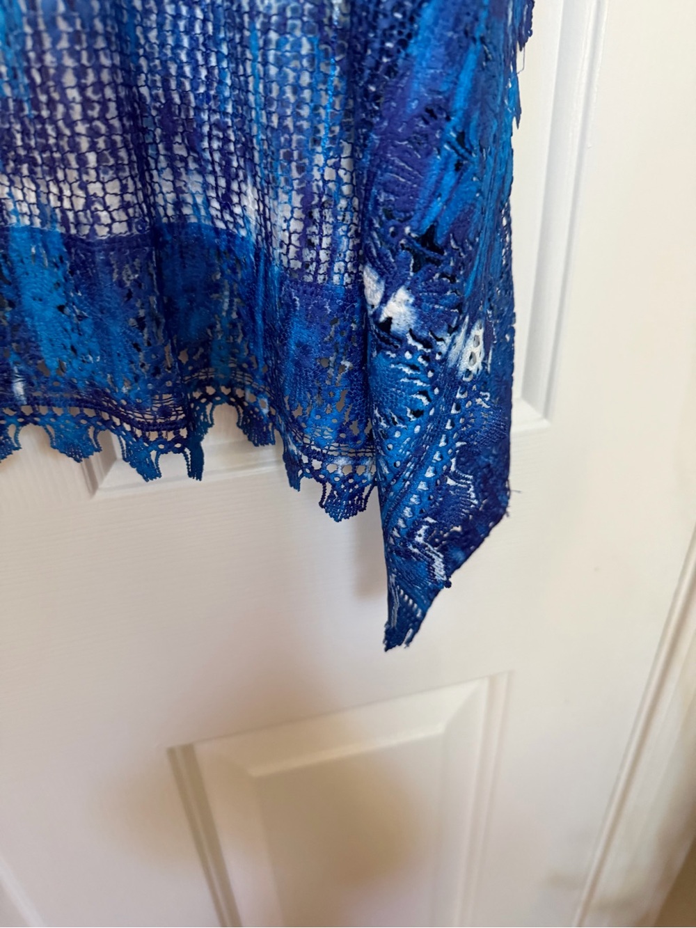 Oasis Knit Tunic in Blue, Green & Pink - Picture 3 of 5
